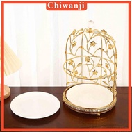 [Chiwanji] 2 Tier Cake Stand Cake Stand Candy Display Plate Photo Props Snack Tray