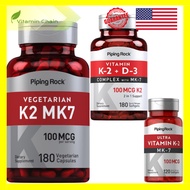 Ultra Vitamin K2 + D3 with MK7 Bones and Immune Support