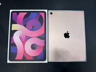 Apple iPad air4 wifi 256G 粉色 83% 10.9吋 二手機 平板 電子書 原盒 台灣公司貨 可面交 現貨