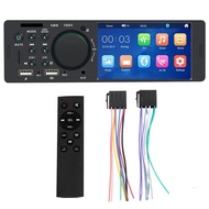 4.1 Inch Car Radio Touch Screen Bluetooth Music Handsfree MP5 Player TF USB Charging Remote Music Audio System Durable Easy Install Easy to Use