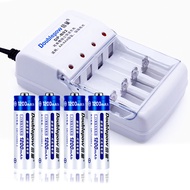 Bộ Sạc Pin AA / AAA Pin Sạc AA 1200mAh Doublepow