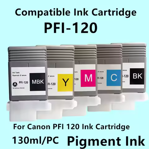 PFI 120 PFI-120 Ink Cartridge For Canon ImagePROGRAF TM-200 TM-205 TM-250 TM-300 TM-305 TM-350 GP-20