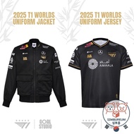 [T1] Korea Officials Merch 2025 T1 Worlds Uniform Jersey / Jacket