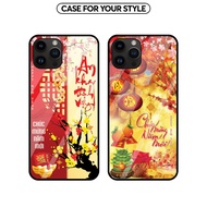 Case for iPhone 16 Pro Max/15 Pro Max/14 Pro Max/11 Pro Max.... Cat Glass Case CNY Collection 7