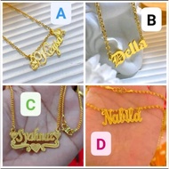 Name Necklace 48 thousand Titanium Name Necklace Name necklace