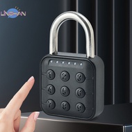 [LinshanS] Smart Biometric Fingerprint Smart Door Lock Keyless Quick Unlock Anti Theft Padlock IP67 Waterproof Home Travel Security [NEW]