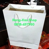 Paperbag PUTIH Buku karton Duplex Tebal