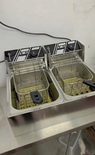 【SF送貨】油炸爐frying oven  大容量  商用 電炸鍋  電炸爐  單缸 雙缸#油炸爐