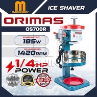 M.Machinery ORIMAS OS700R Commercial Snow Ice Shaver Mesin ABC Cendol Pengisar Ais Halus Heavy Duty