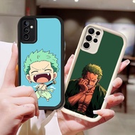 YZ-134 One Piece Q version of Zoro Very beautiful Casing for Samsung A26 M15 S25 S21 FE A54 S24 A55 