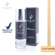 Lucky One Men Platinum By Farah Parfum - Parfum Pria Tahan Lama