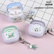 Ear Xiansen Cute Green Plant Cat TWS Bluetooth Stereo Long Battery Life Wireless Bluetooth Headset T