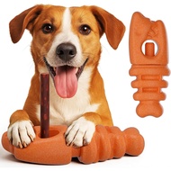 Bully Stick Holder, Durable Dog Chew Holder for Safe, Anti-Choking Chew Toy for Aggressive Chewers, 