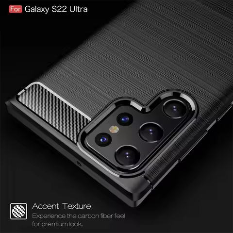 For Case Samsung Galaxy S22 Ultra Cover For Samsung S22 Ultra Coque Bumper Shockproof TPU Case Samsu
