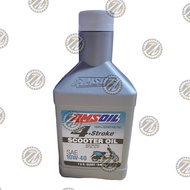 Amsoil 10W40 Scooter Oil new model (ASO) 946ml