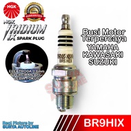 KAWASAKI NGK ORIGINAL IRIDIUM IX BR9HIX MOTORCYCLE SPARK PLUG FOR YAMAHA COBRA MOTORCYLE IRIDIUM SPA