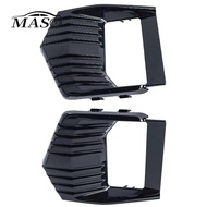 Left Right Car Front Bumper Fog Light Lamp Grille Cover for GMC YUKON XL 2021-2023 (Not For AT4 Mode