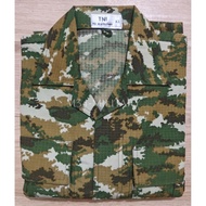 NEWEST TNI PDL MATRA SAGE GREEN Uniform Kadet Polis Sekolah Menengah Safety Vest