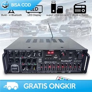 mixer mini bluetoot MIXER AUDIO AMPLIFIER BLUETOOTH MINI ORI MATERIAL KARAOKE HOME THEATER