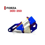 [ สีไทเท ] ฝาครอบคอยล์ไฟ ครอบสายดีส FORZA300 / FORZA350 ของแต่ง FORZA จัดจำหน่ายทั้งปลีกและส่ง แบรนด์ HP สแตนเลสแท้ 100%