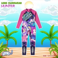 HUNTER GIRLS' LONG SWIMSUIT swimsuit for kid girls swimming costume