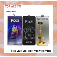 LCD VIVO Y03 LCD+TOUCHSCREEN VIVO Y03T Y18 Y18E Y18S ORIGINAL POZI