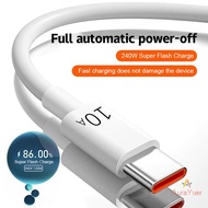 [AuraYuer] 10A Data Cable Type-c Automatic Power Off Simple 2M Car Data Cable Suitable For Huawei An