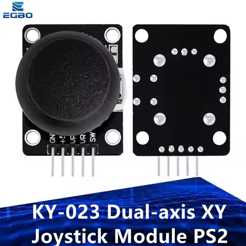 1~3PCS Dual-axis XY Joystick Module KY-023, PS2 Game Controller Sensor with Analog Output, High Prec