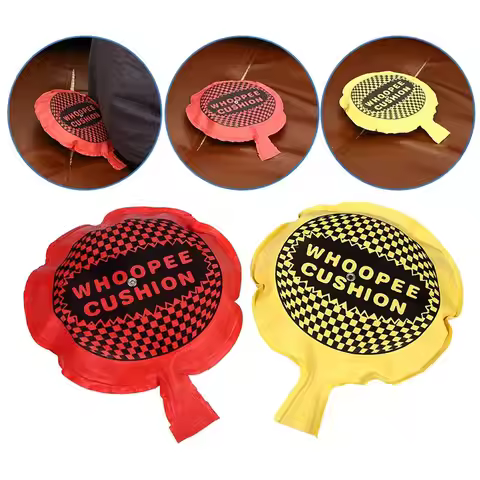 Novel Funny Prank Toys Whoopee Cushion Jokes Gags Toys Trick Fart Pad Pillow Gift Toys for Kids Adul