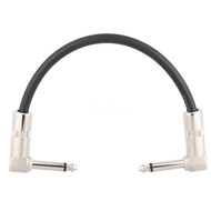 Gitar Kable Gadget Elektrik PL-F3 20cm Guitar Patch Effect Pedal Cable Cord 1/4 Inch 6.35mm Chrome R
