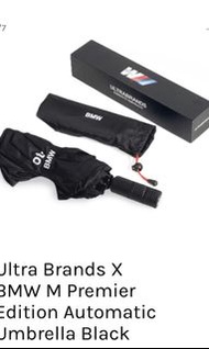 外國預訂 ultra brands x BMW M power 縮骨遮 雨傘