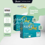 Desklife PaperOne A4 Paper 70gsm / 80gsm - (450's/REAM) Kertas A4 White Plain Photostate Paper Kerta