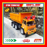 Miniatur truk olengg truk fuso dump truk jumbo truk modifikasi miniatur truk plastik murah jumbo mai