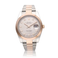 Rolex Datejust 41 Reference 126301, a rose gold and stainless steel automatic wristwatch with date