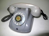 “光音到留” FE電信局早期古董老電話 1960年 海軍灰