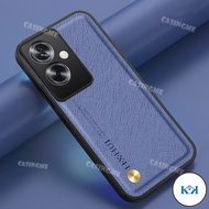 KK OPPO A79 5G 2023 Magnetic Cross Grain Leather Casing For Oppo A79 5G OppoA79 A 79 79A 5G 2023 4G 