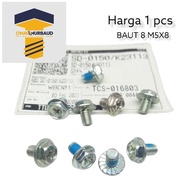 Key bolt 8 m5x8 bolt flange cap m5 SHORT