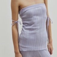 Bandeau Top w/removable straps in Lavender
