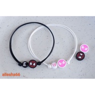 HITAM (MILLES Black) SPIDERMAN Letter Bracelet Initial Bracelet SPIDERMAN Letter Bracelet