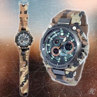 ✳☞☏G-shock MR-G CASIO ARMYSERIES MRG-G1000 GreatA Dual time Watch.★★