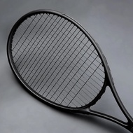 Raket Tenis Hitam Ultralight 40-55 Lbs Popular Karbon Raqueta Tenis Padel Raket Merangkai 4 3/8 Racc