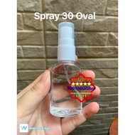 Oval SPRAY bottle 30ml 30 ml SPRAY bottle 30ml