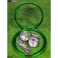 SUZUKI RAIDER 150 CARB / RAIDER 150 FI CONCEPT RIM + HUB + SPOKES RIM SET 17s CULTURE FREE