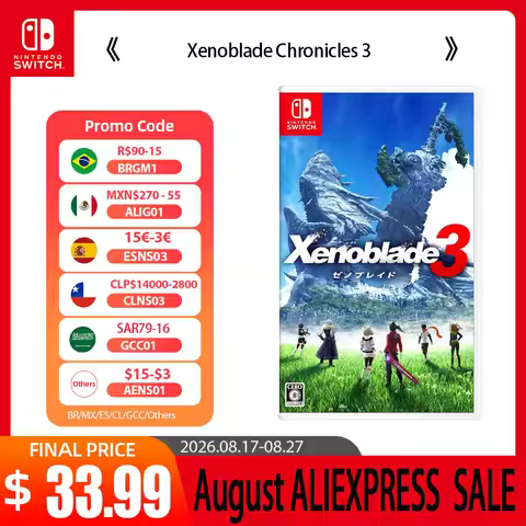 Xenoblade Chronicles 3 -Nintendo Switch Game Deals - Solid Game Cassette Support For Multiple Langua
