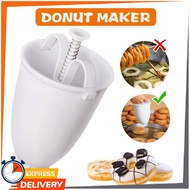 DIY Donut Maker Cookie Stencil Press Mold Bread Cutter Sweet Fry Donut Mould Milk Squeezer christmas