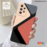 HP Samsung Galaxy A53 5G Case - Rajacase - Samsung A53 5G casing - Abstract Softcase Motif - Cellpho