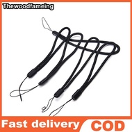 THEFAM 5x Bla Nylon Wrist Strap Lanyard for Camera Cell Phone USB mp3 mp4 EN