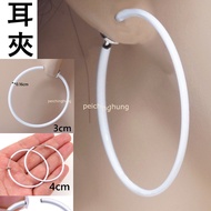 Tax Included Spring Ear Clips A Pair Without Pierced Ears Classic Unbeaten Pure Unruly Clip-On Circl