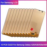 Rbf 10 PCS OLED LCD For Samsung Galaxy A30S A307 LCD Display A50