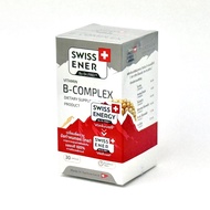 Swiss Ener By Dr.FREI Vitamin B Complex วิตามินบีรวม [ขนาด 30 แคปซูล] Swiss Energy